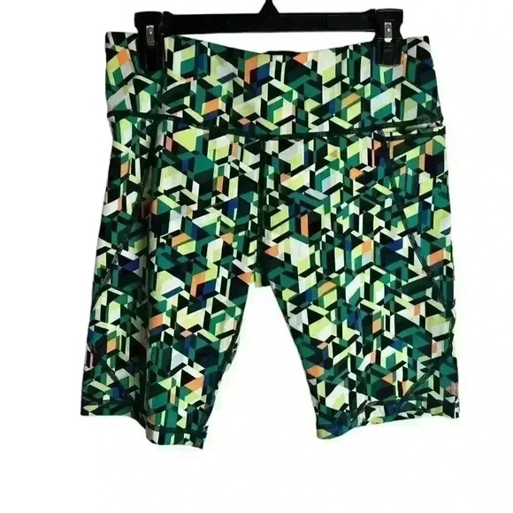 𝅺sweaty Betty Power High Waist Pocket Bike Shorts Size 12 - Picture 2 of 12